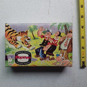 1960's Popeye Vintage Bantam Pocket Picture Puzzle Jaymar Specialty Co.